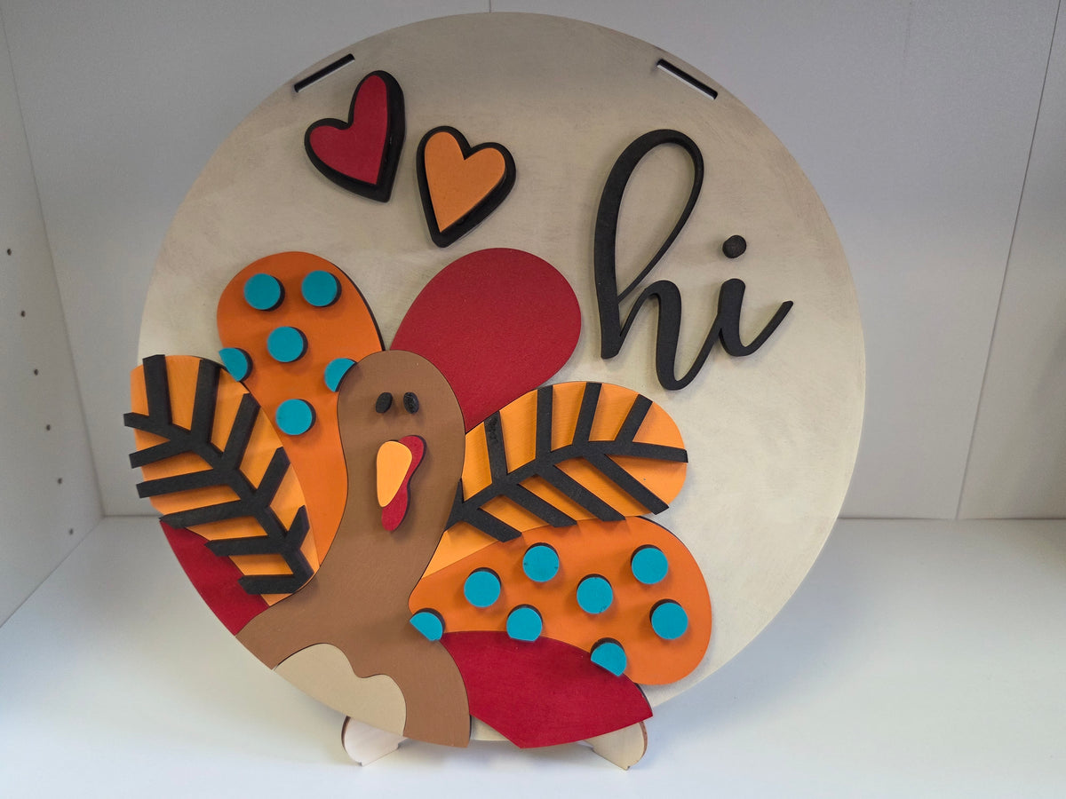 Gobble Gobble Door Hanger