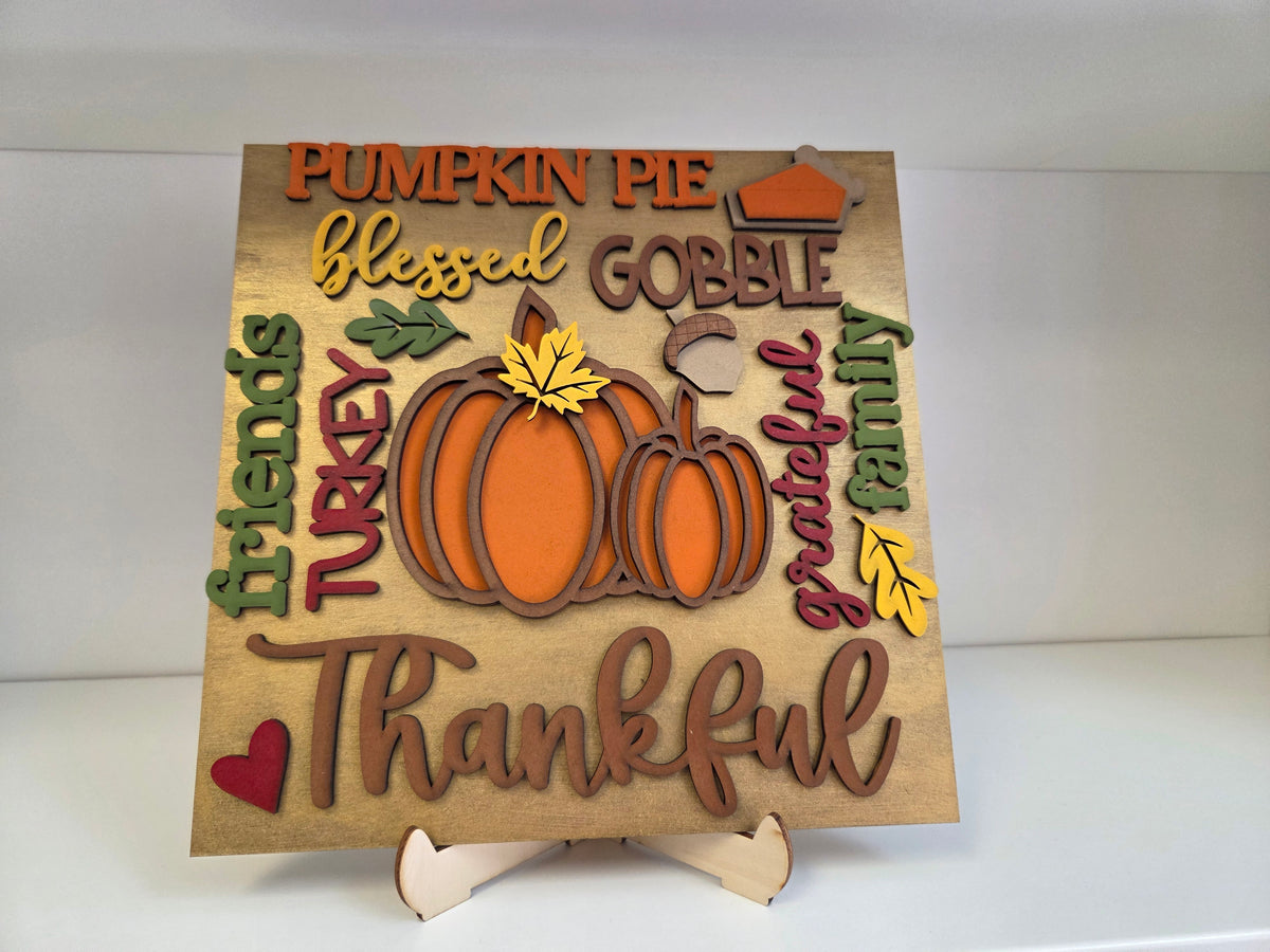 Thanksgiving Personalized Plaque